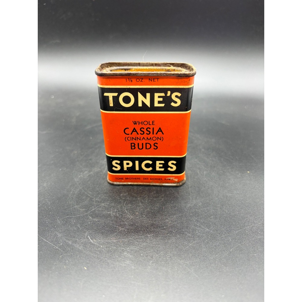 Vintage Tone's Whole Cassia Cinnamon Buds Tin